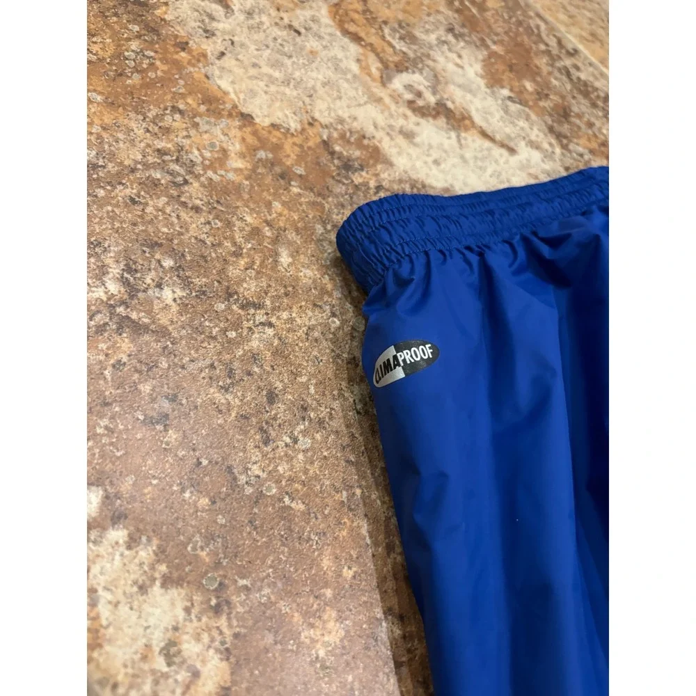 Adidas Kansas Jayhawks Track Suit Mens Large Blue Jacket Pants Set Basketball
